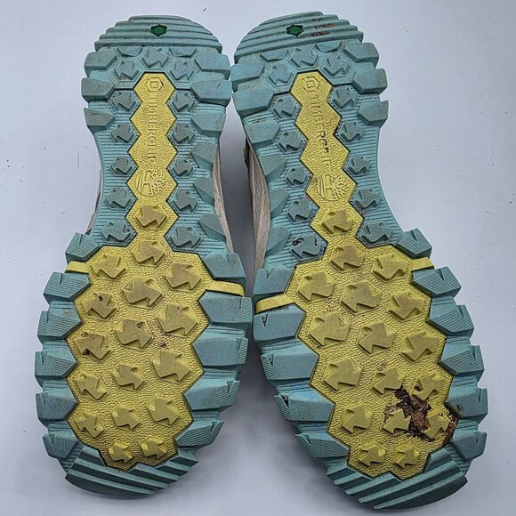 Timberland Garrison Trail Women Size 8.5 Grey Turquoise Slip On Sandals Sneakers - Picture 8 of 13